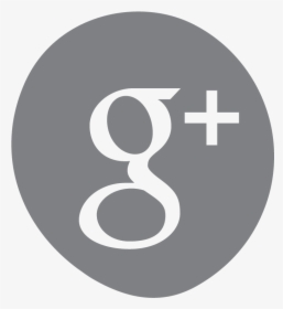 Google-plus Grey Icon - Individual Social Media Logos, HD Png Download, Transparent PNG