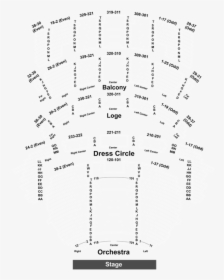 Oriental Theater Chicago Seating Chart, HD Png Download, Transparent PNG