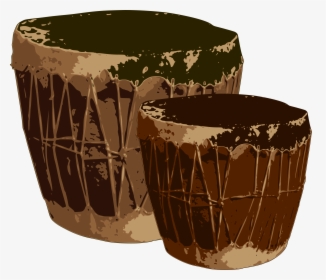 Small Hand Drum Clip Arts - Tribe Musical Instrument Png, Transparent Png, Transparent PNG