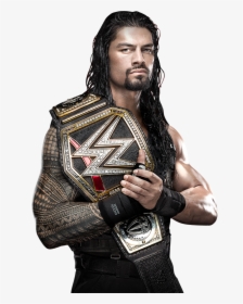 Roman Reigns Wwe World Champion, HD Png Download, Transparent PNG