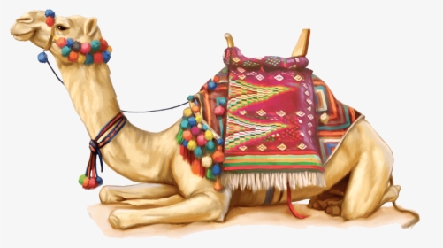 Camel Illustration - Rajasthani Camel Png, Transparent Png, Transparent PNG