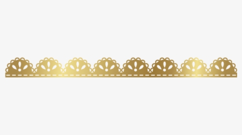 Gold Lace Border Png - Lace Border Gold Png, Transparent Png, Transparent PNG