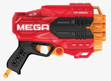 Nerf N-strike Elite Nerf Blaster Toy - Nerf N Strike Mega Tri Break, HD Png Download, Transparent PNG