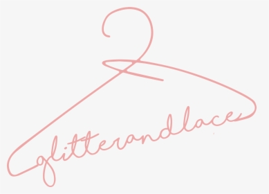 Glitter And Lace Logo - Calligraphy, HD Png Download, Transparent PNG