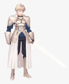 Saber Fate On Saber Fate Prototype The Type Moon Wiki, HD Png Download, Transparent PNG