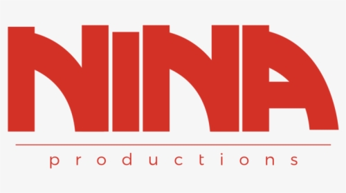 Nina Productions Logo Final Text Only Red - Graphic Design, HD Png Download, Transparent PNG