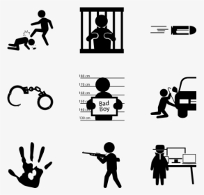 Criminal Minds - Crime Icon, HD Png Download, Transparent PNG