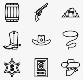 Wild West - Suitcase Icon Transparent Background, HD Png Download, Transparent PNG