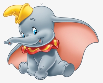 Disney Transparent Png - Dumbo Character, Png Download, Transparent PNG