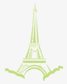 Eiffel Tower Yellow Png, Transparent Png, Transparent PNG