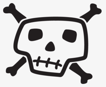 Skull And Crossbones Clip Art, HD Png Download, Transparent PNG