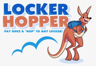 Locker Hopper - Cartoon, HD Png Download, Transparent PNG