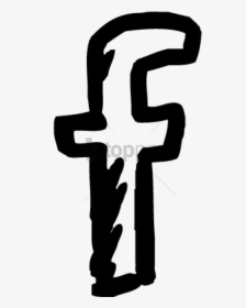 Free Png Facebook Logo Drawing Png Image With Transparent - Snapchat Social Media Icon Drawn, Png Download, Transparent PNG