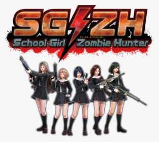 Sg Zh School Girl Zombie Hunter Logo, HD Png Download, Transparent PNG