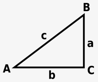 Triangle,angle,area - Pythagorean Theorem Clipart Png, Transparent Png, Transparent PNG