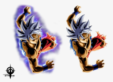 Goku Vegeta Art Transprent Png - Mastered Migatte No Gokui Goku Png, Transparent Png, Transparent PNG