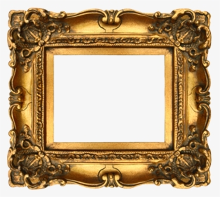 Fancy Gold Picture Frame, HD Png Download, Transparent PNG