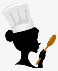 Woman Chef Logo Design Png - Logo Koki Wanita Png, Transparent Png, Transparent PNG
