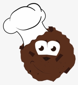 Cookie, Hat, Chef, Cake, Cooking, Sugar, Food, Sweet - Gambar Cookies Kartun, HD Png Download, Transparent PNG