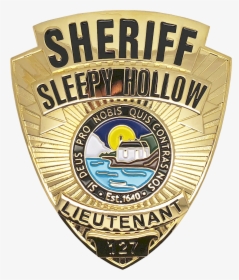 Sleepy Hollow Sheriff Badge, HD Png Download, Transparent PNG