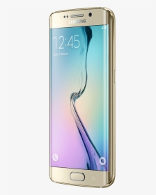 30 Degree Angled View Of Galaxy S6 Edge From The Left - Edge 6 Samsung, HD Png Download, Transparent PNG