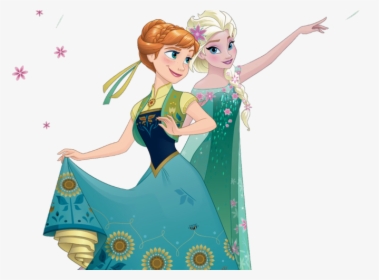 Frozen Fever Clipart 4 By Amy - Frozen 2 Elsa E Anna, HD Png Download, Transparent PNG