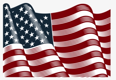 Transparent Grunge American Flag Png - Vector American Flag, Png Download, Transparent PNG
