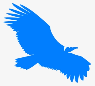 Blue Vulture Svg Clip Arts - Blue Vulture Clipart, HD Png Download, Transparent PNG