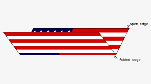 Flagthis10 - American Flag Folding, HD Png Download, Transparent PNG