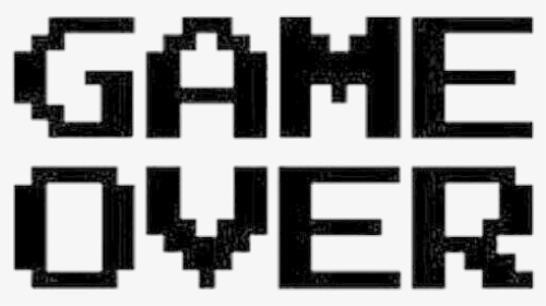 Game Over Png - Game Over Transparent Text, Png Download, Transparent PNG
