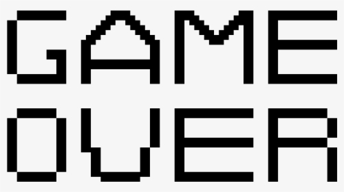 Game Over Png - Game Over Pixel Sprite, Transparent Png, Transparent PNG