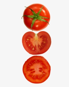Sliced Tomato Png Pic - Axile Placentation In Tomato, Transparent Png, Transparent PNG