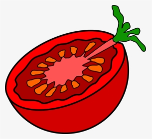 Cut Tomato Svg Clip Arts - Tomato Clip Art, HD Png Download, Transparent PNG
