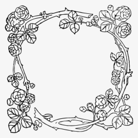 Classic Vector Wreath - Art Nouveau Vector Png, Transparent Png, Transparent PNG