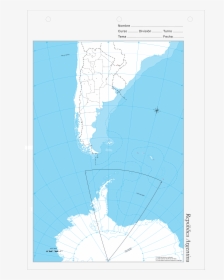 Map,area,sky - Mapa De Argentina Bicontinental, HD Png Download, Transparent PNG