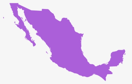 Mexico Map Silhouette, HD Png Download, Transparent PNG