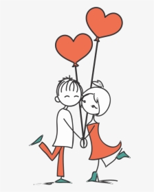 Clip Art I M So In - Girl And Boy Drawing, HD Png Download, Transparent PNG