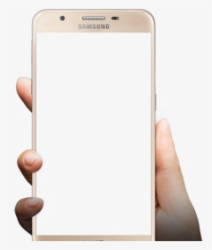 Phone In Hand Png - Hand Mobile Frame Png, Transparent Png, Transparent PNG