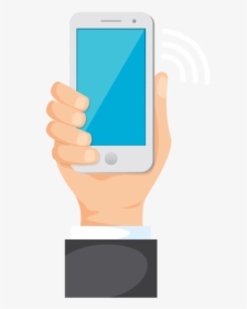 Phone In Hand Png Image Free Download Searchpng - Mobile With Hand Png Clipart, Transparent Png, Transparent PNG