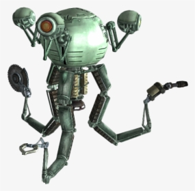 Robot Png Free Pic - Fallout Robots, Transparent Png, Transparent PNG