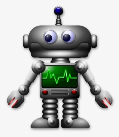 Cartoon Robot Png - Imagenes De Robots Animados, Transparent Png, Transparent PNG