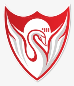 Arsta Swans Football Logo Design - Red Football Logo Design, HD Png Download, Transparent PNG
