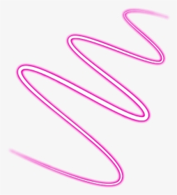 Neon Line Png - Neon Glowing Effect Png, Transparent Png, Transparent PNG