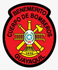 Bomberos Logo - Benemerito Cuerpo De Bomberos De Guayaquil, HD Png Download, Transparent PNG