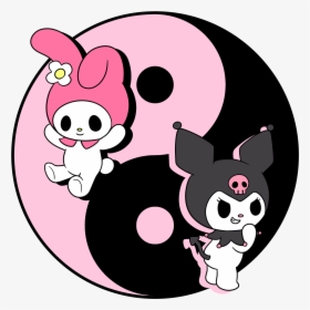 Kuromi And My Melody , Png Download - Kuromi Y My Melody, Transparent Png, Transparent PNG