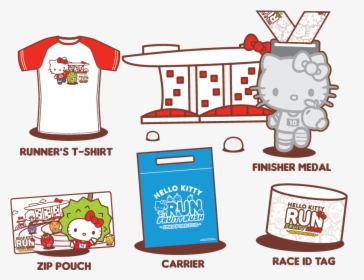 Hkr2018 20 Crop U54441 Crc - Hello Kitty Run 2018 Singapore, HD Png Download, Transparent PNG