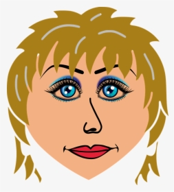 Mujer, Rubia, Ojos Azules, Cara, Mujeres, Mujer Rubia - Mulher Loira Do Olhos Claros, HD Png Download, Transparent PNG