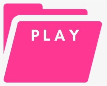 Barbie Pink Folder Play , Png Download - Sign, Transparent Png, Transparent PNG