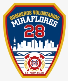 Bomberos Miraflores - Emblem, HD Png Download, Transparent PNG