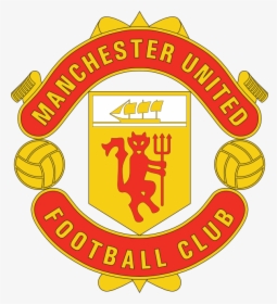 Manchester United Fc Old 3 - Manchester United Escudo Vetor, HD Png Download, Transparent PNG